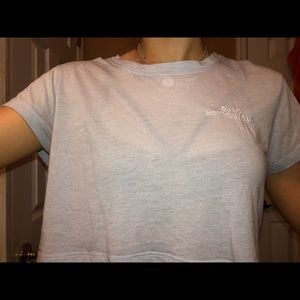 crop t shirt